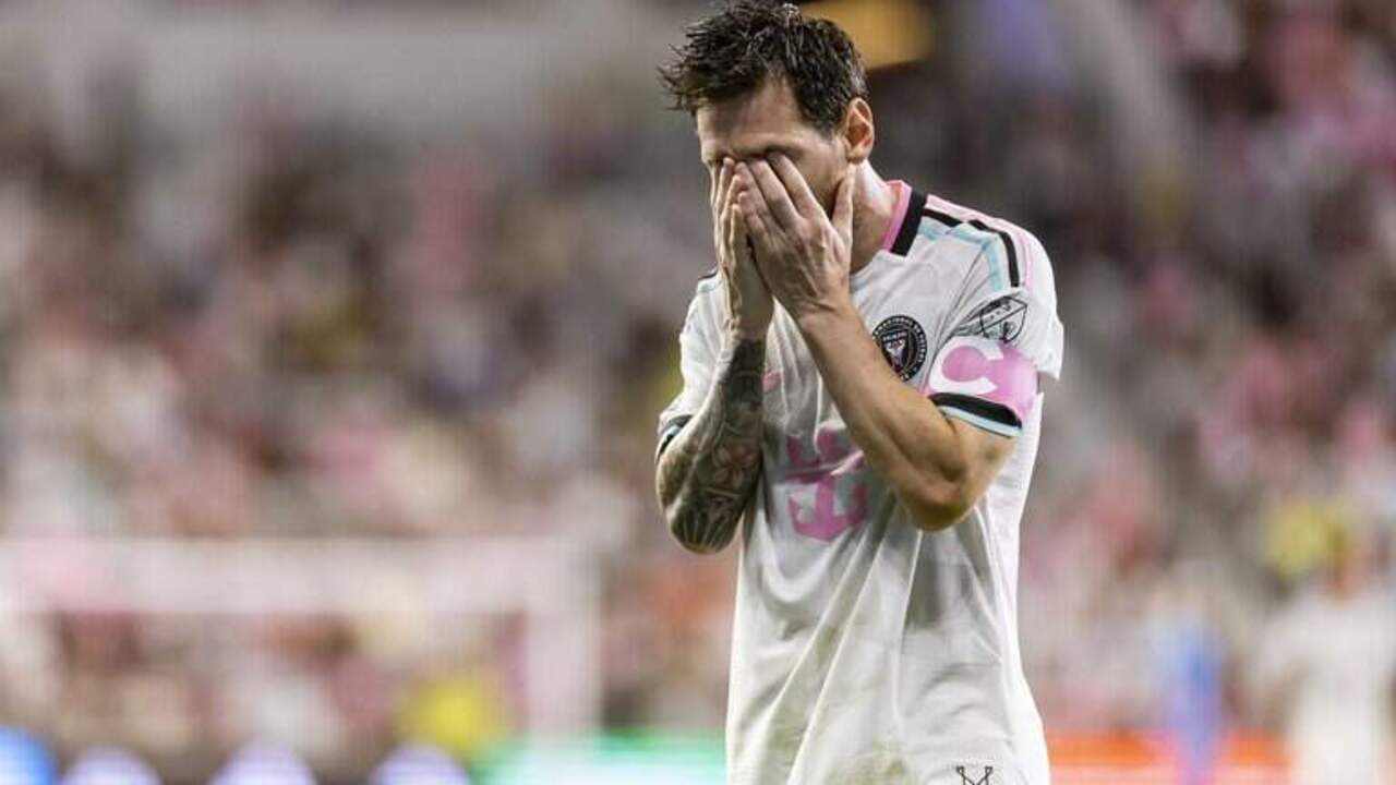 Lionel Messi lamenta gol de empate sofrido no final
