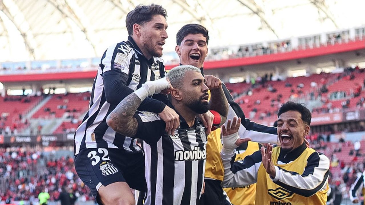 Santos vence o Inter por 3 a 2 | Reprodução/Instagram/@santosfc