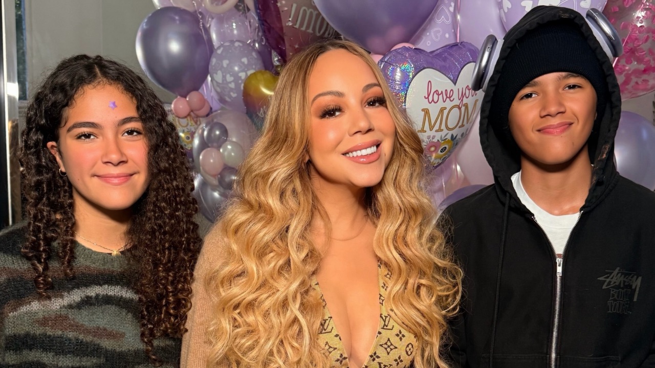 Mariah Carey encanta admiradores ao mostrar momento descontraído com os filhos