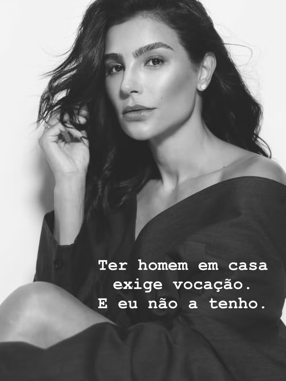 Cíntia Chagas, namorada de Rubens Barrichello, fala sobre ter homem em casa: ‘Não tenho vocação’ Cíntia Chagas, namorada de Rubens Barrichello, fala sobre ter homem em casa: ‘Não tenho vocação’