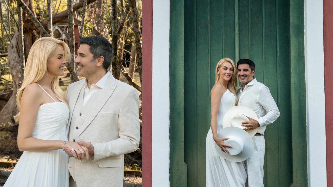 Ana Hickmann e Edu Guedes celebram contagem regressiva para o casamento: “Começou o nosso mês”