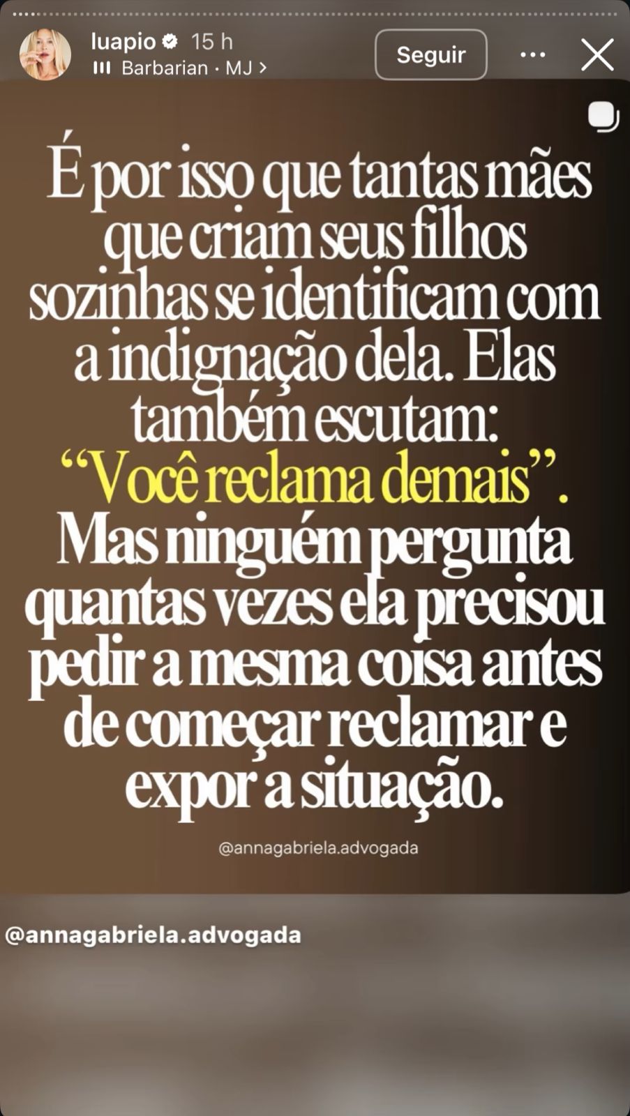 Luana Piovani faz reflexão após treta com Pedro Scooby: “Nunca foi por causa de piolho” Luana Piovani faz reflexão após treta com Pedro Scooby: “Nunca foi por causa de piolho”