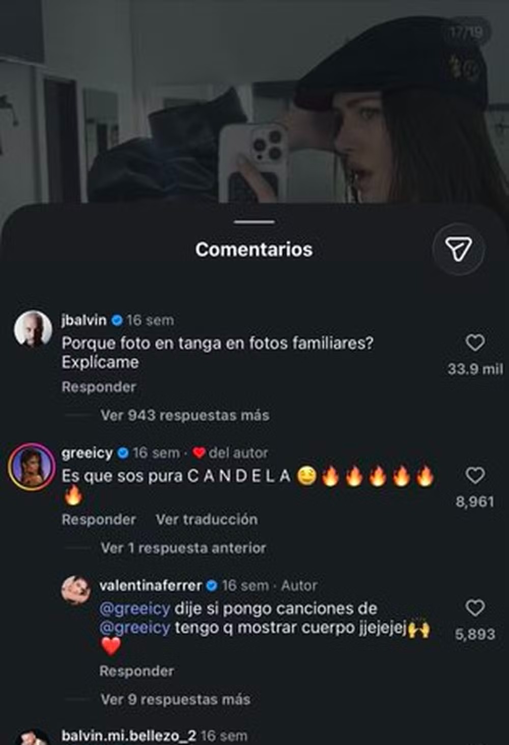 J Balvin tem comentários polêmicos em posts da ex resgatados após término: “Tem alguma foto com roupa?” J Balvin tem comentários polêmicos em posts da ex resgatados após término: “Tem alguma foto com roupa?”