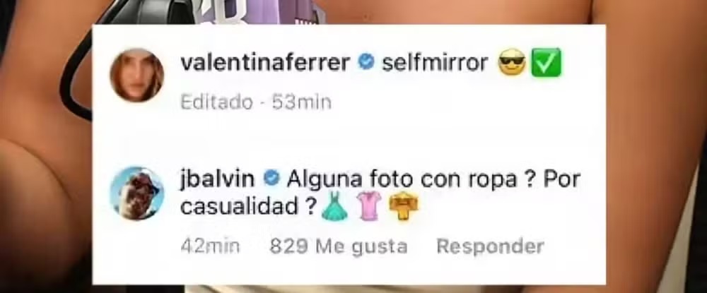 J Balvin tem comentários polêmicos em posts da ex resgatados após término: “Tem alguma foto com roupa?” J Balvin tem comentários polêmicos em posts da ex resgatados após término: “Tem alguma foto com roupa?”