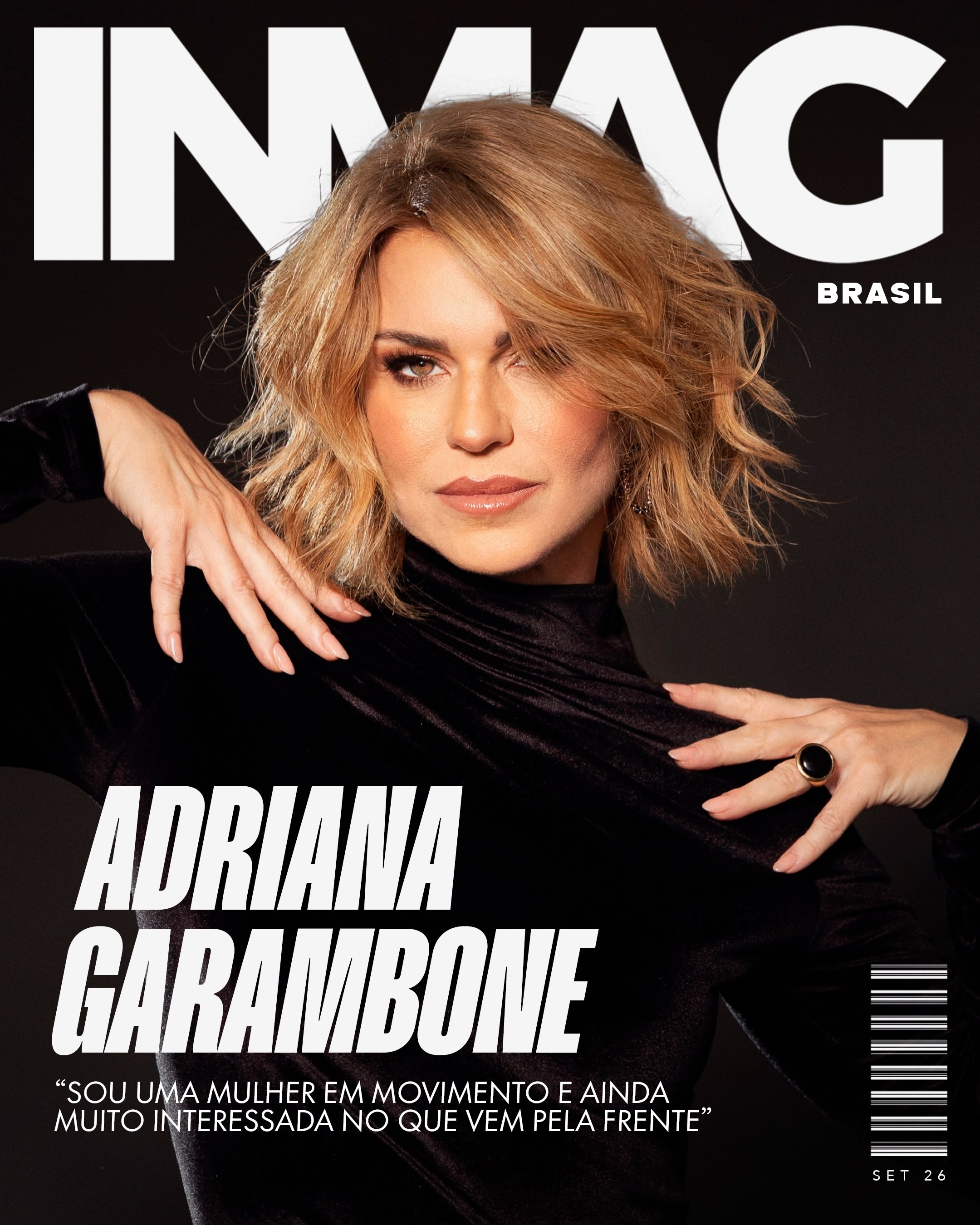 Adriana Garambone: “Sou uma mulher em movimento e ainda muito interessada no que vem pela frente”