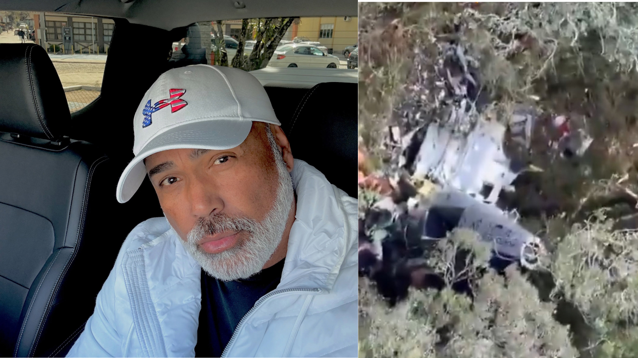 Imagens aéreas revelam destroços de helicóptero que levava o cantor Rick; veja vídeo