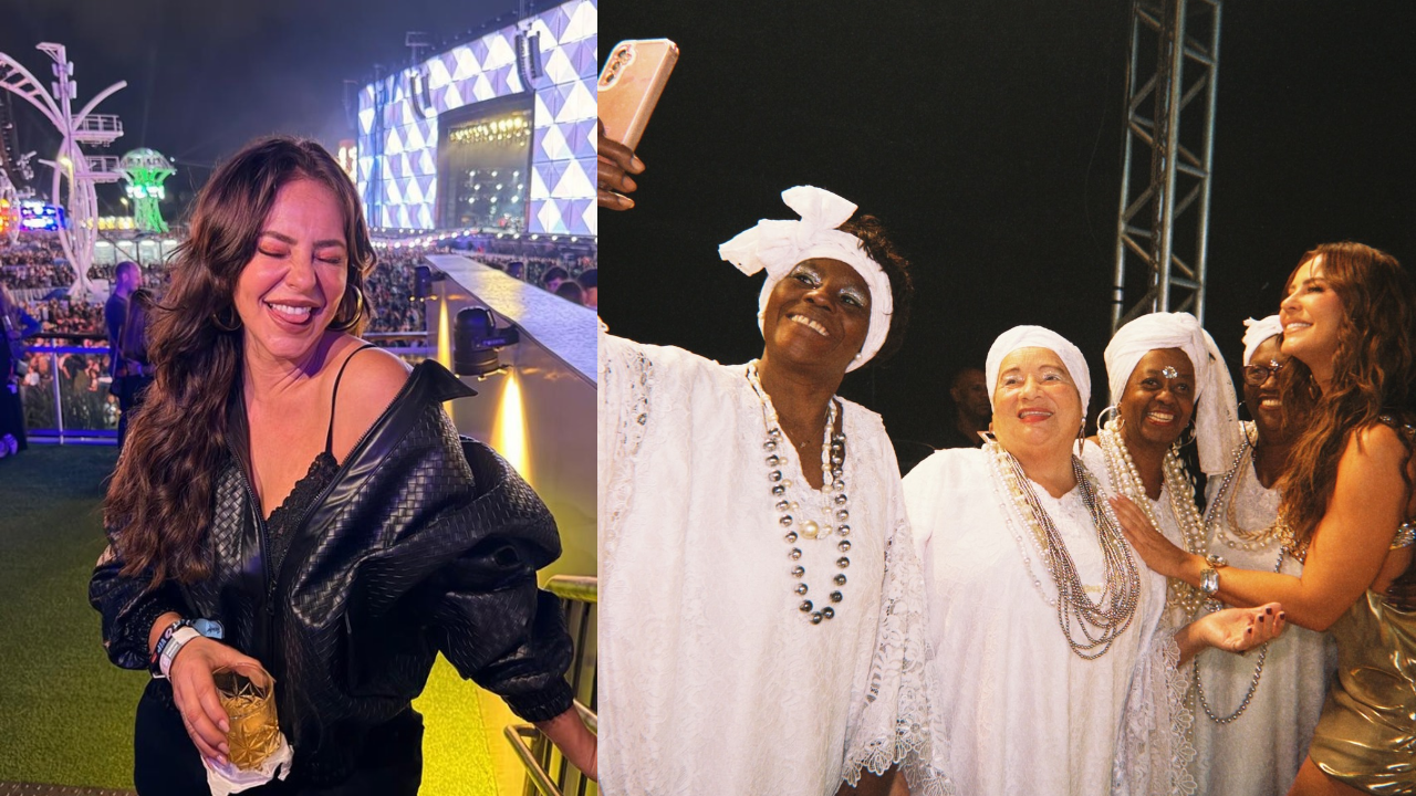 Paolla Oliveira compartilha registros de samba, rock, família e futevôlei: “De tudo um pouco”
