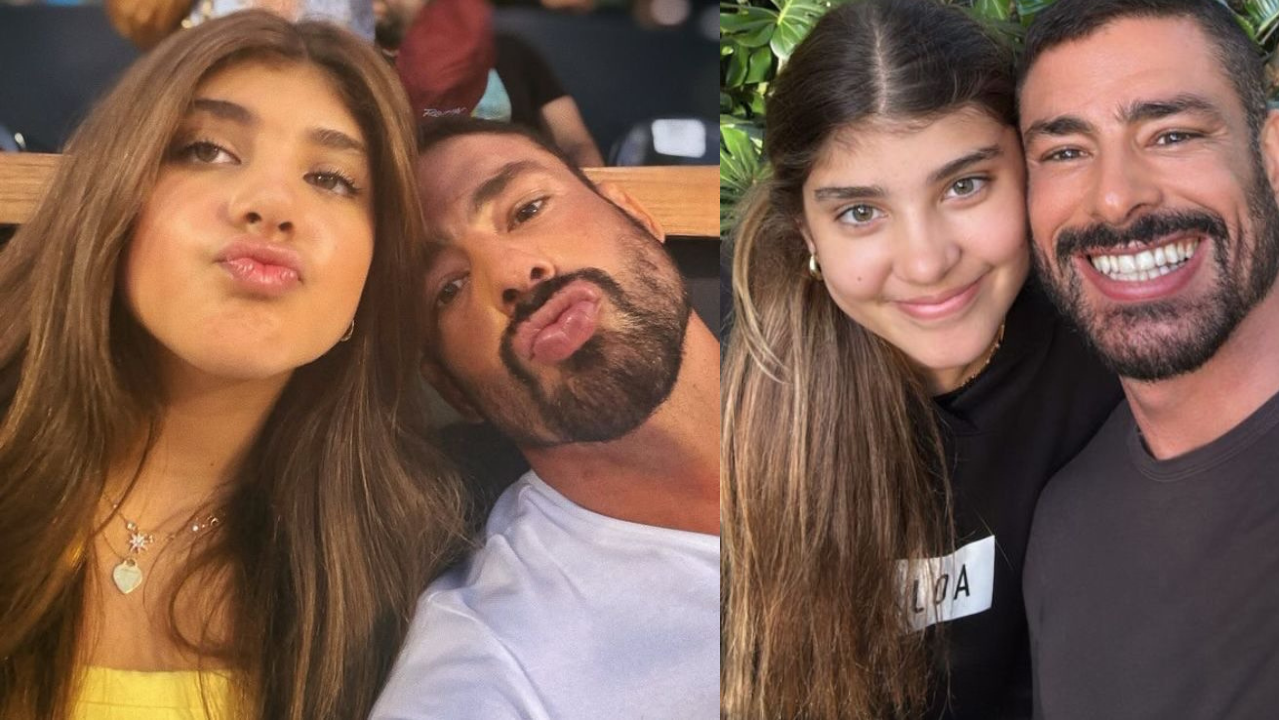 Cauã Reymond se encanta com conquista da filha Sofia e medita sobre ser pai de menina