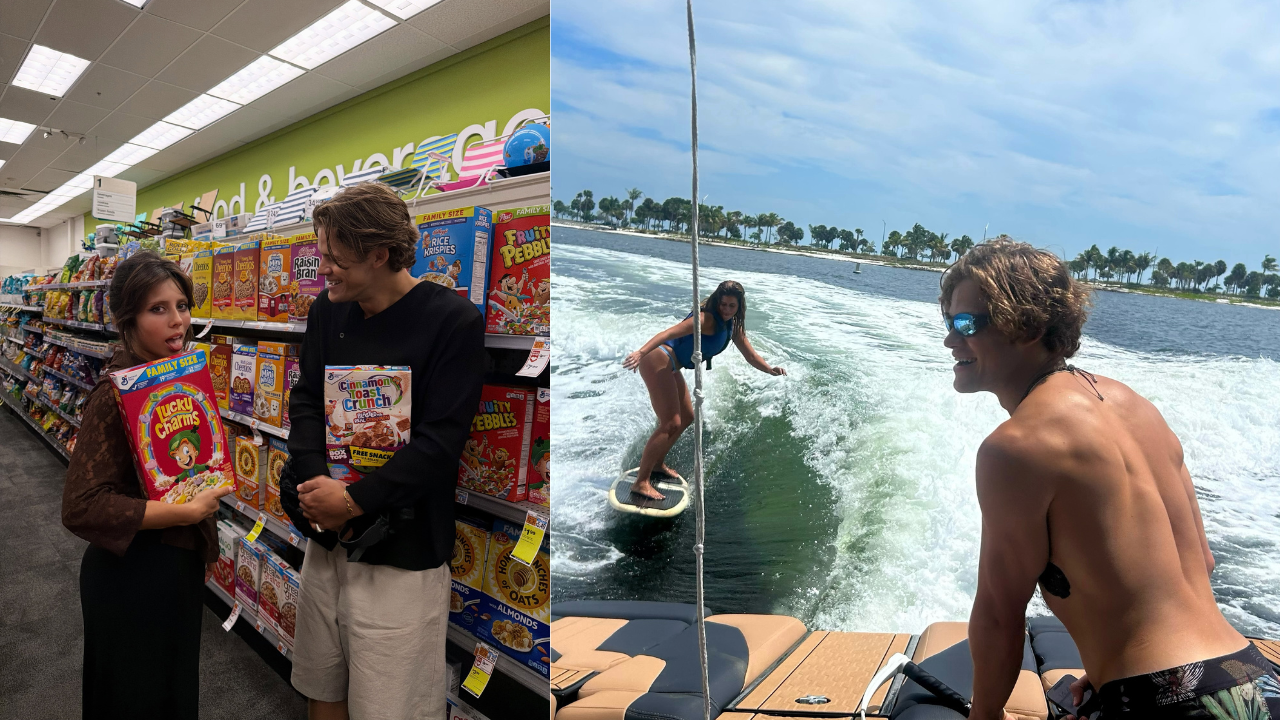 Isadora Cruz curte férias em Miami com o namorado Lucas Pinheiro