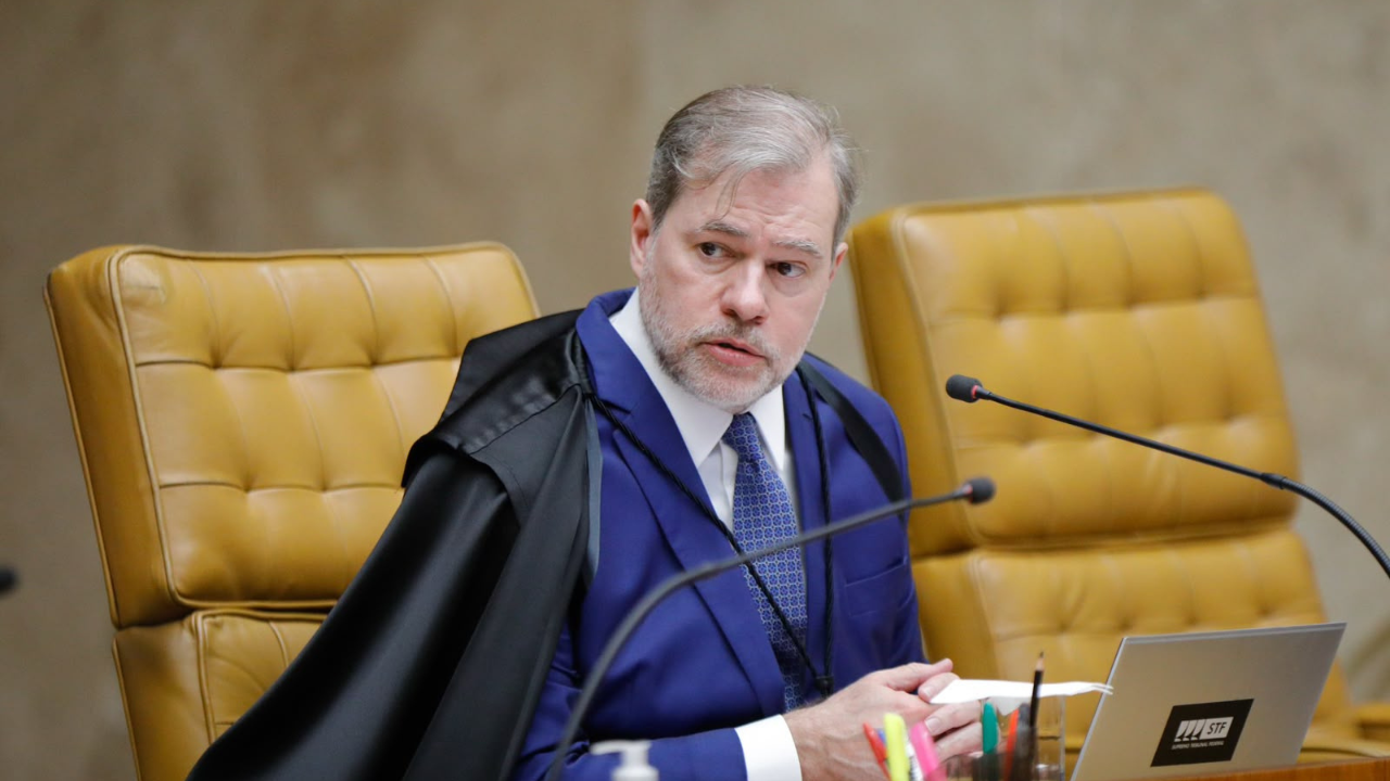 Dias Toffoli | Reprodução/X/@Poder360