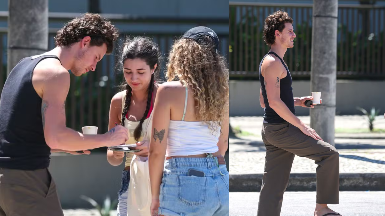 Shawn Mendes e fãs | Reprodução/Delson Silva/AgNews