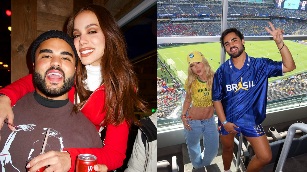 Lucas Guedez fala sobre suposta rivalidade entre Virginia Fonseca e Anitta
