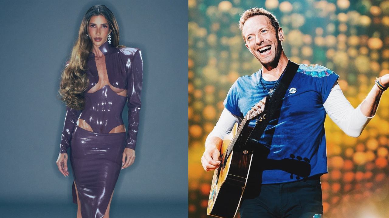 Ex-BBB Aline Gotschalg revela presente inesperado de Chris Martin