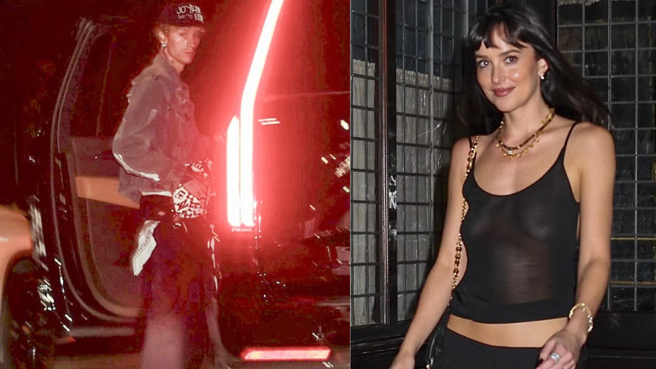Dakota Johnson e Machine Gun Kelly reavivam especulação de namoro ao aparecerem juntos em Nova York