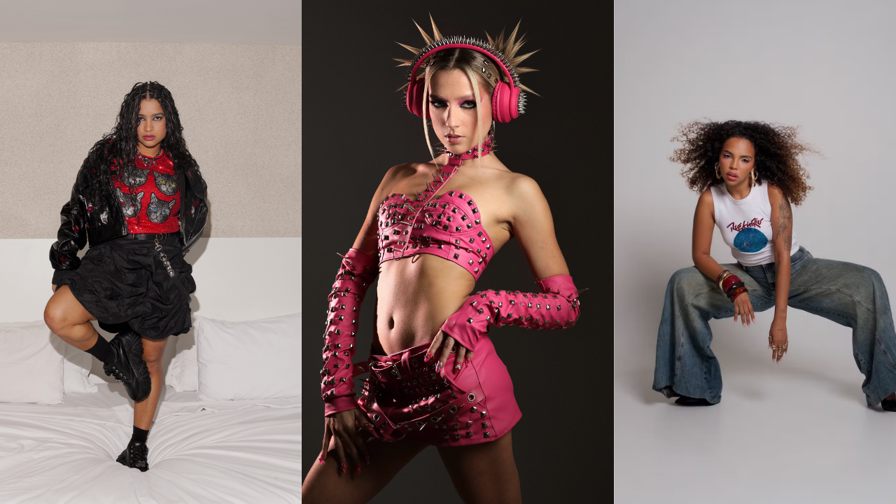 Famosos apostam em looks estilosos no primeiro dia do Rock in Rio