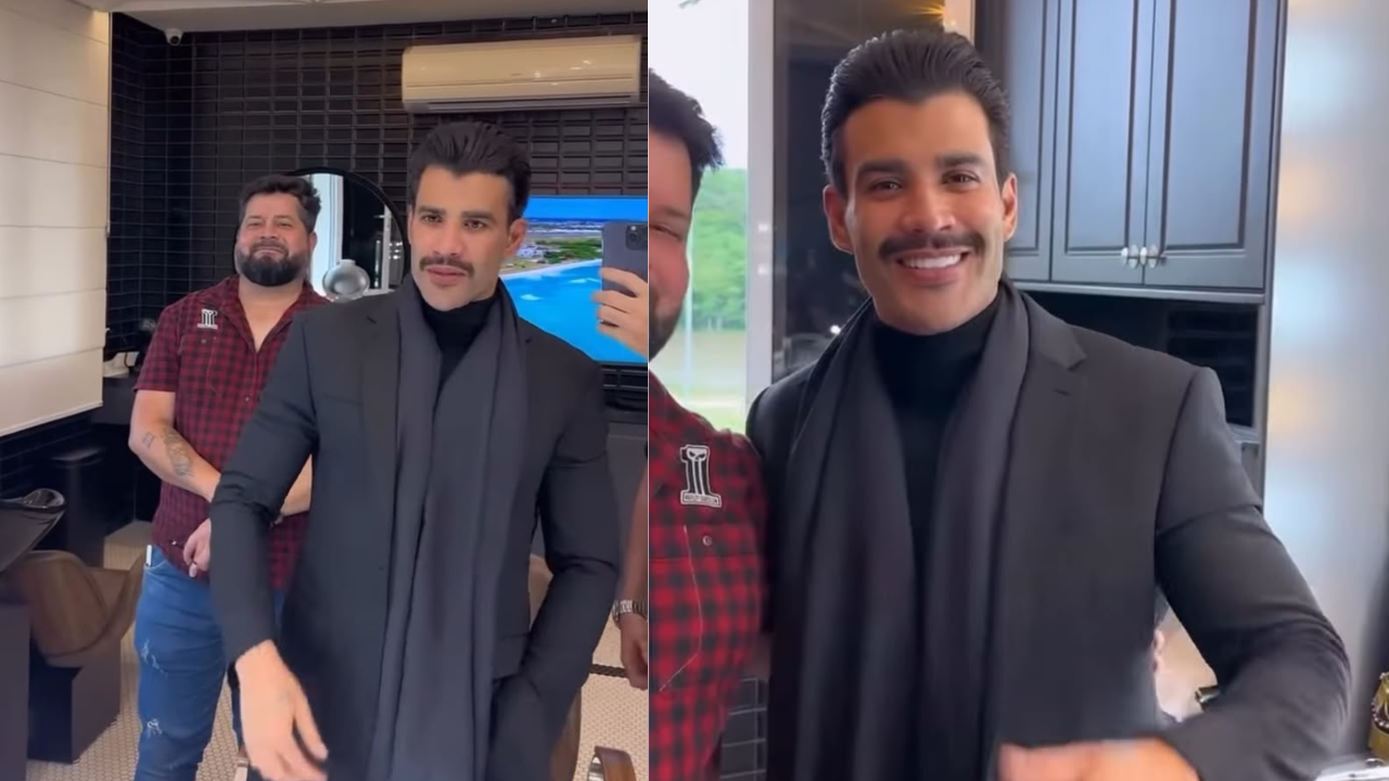 Gusttavo Lima muda o visual e surpreende fãs, que demoram a reconhecer o cantor