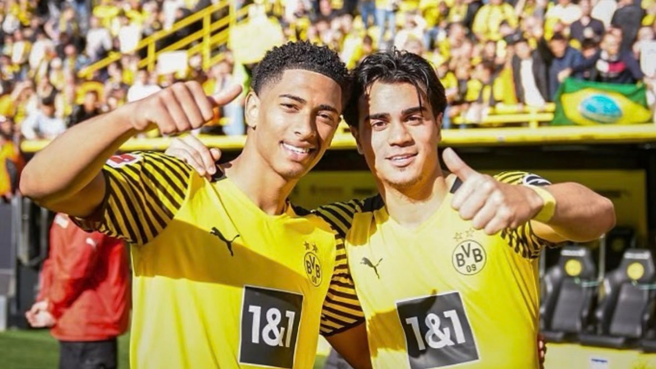Reinier brinca com meme do Real Madrid e relembra parceria com Bellingham e Haaland