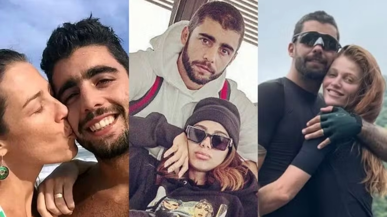 Pedro Scooby com ex-mulheres | Reprodução/Instagram