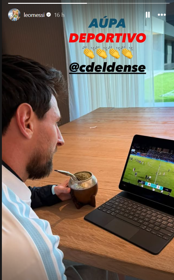 Messi reage à goleada de clube recém-comprado da segunda divisão espanhola: “Vamos, time”