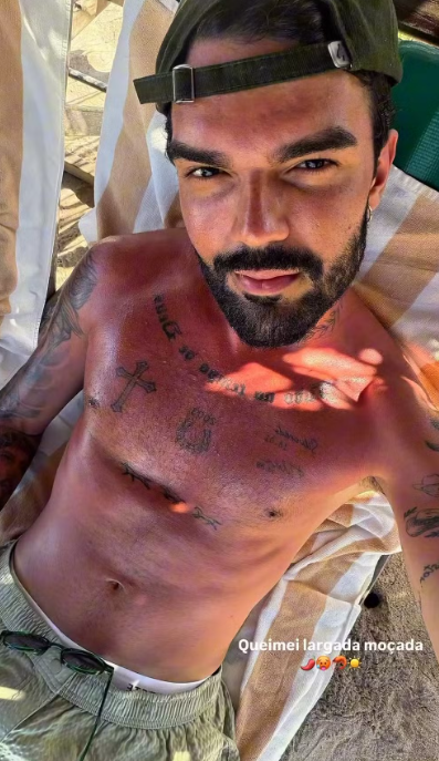 Luan Pereira passa mal com insolação em Alagoas e preocupa familiares