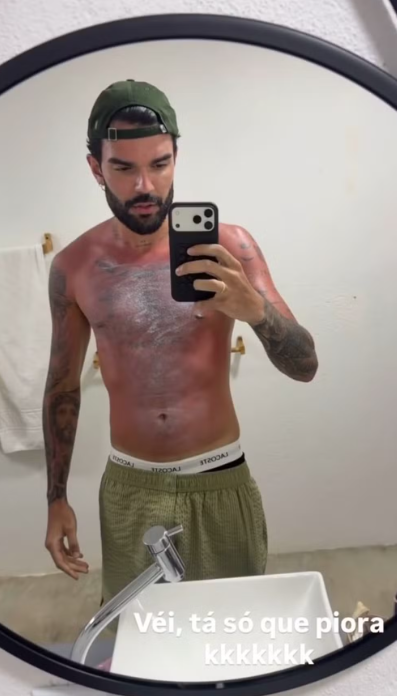 Luan Pereira passa mal com insolação em Alagoas e preocupa familiares
