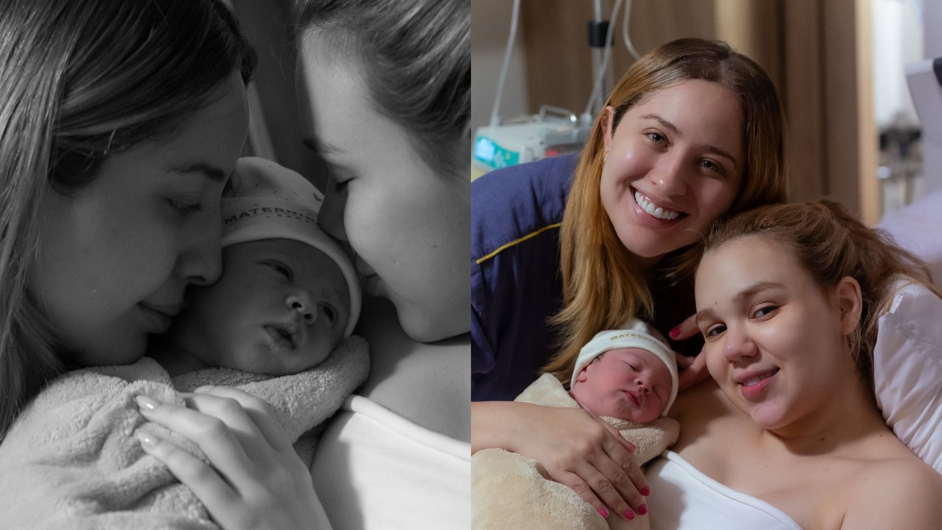Mari Fernandez e Julia mostram o rostinho da bebê e encantam os fãs: ‘Oi, titias’