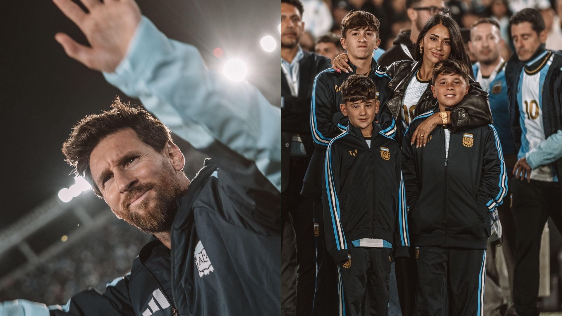 Mulher de Messi emociona a web ao mostrar fotos inéditas do adeus à camisa e se declara