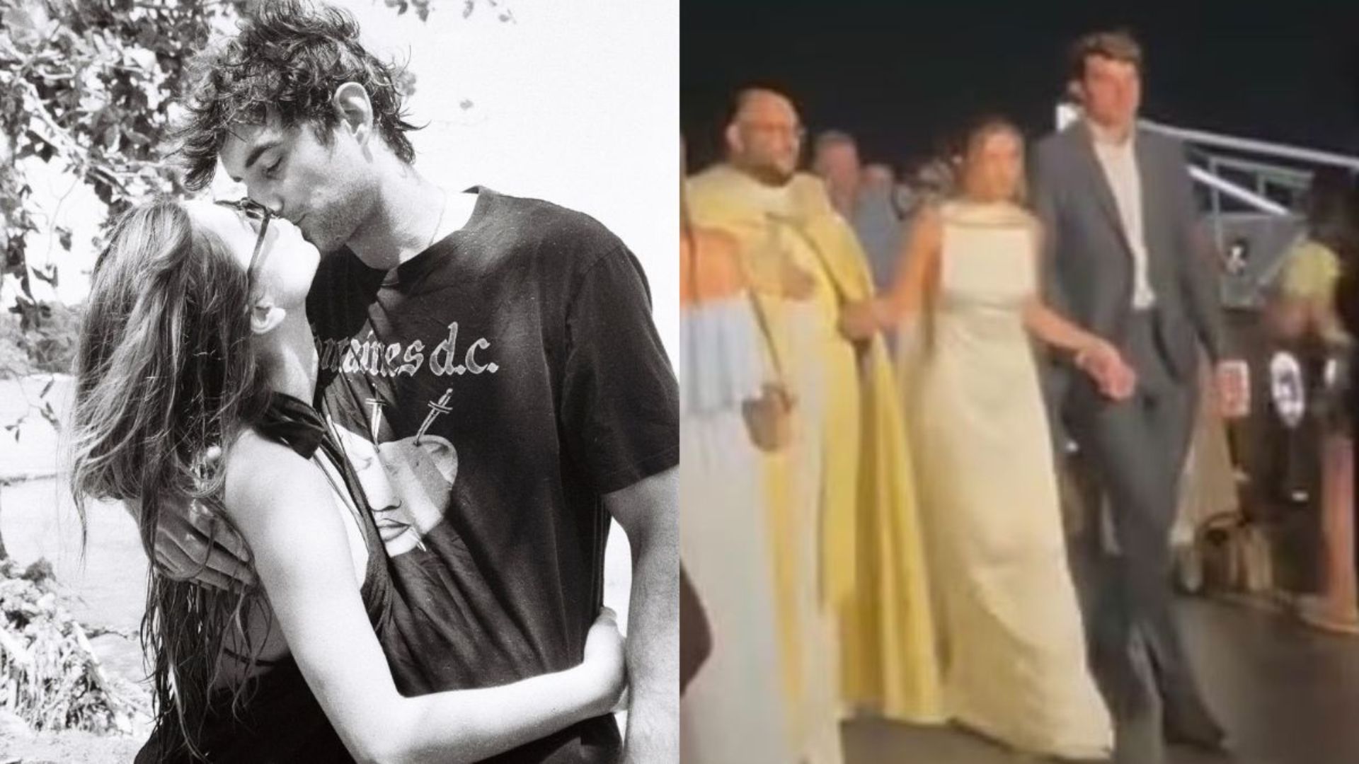 Giulia Be e Conor Kennedy são abençoados no alto do Cristo Redentor