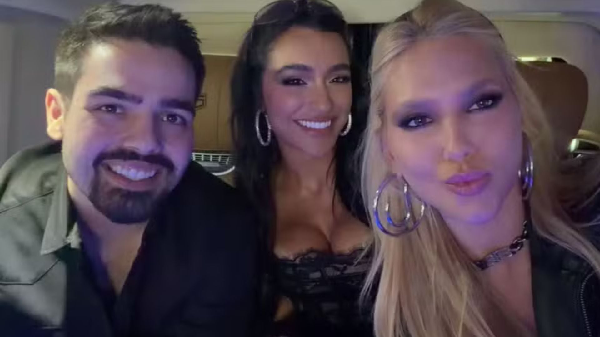 Registros de saída noturna de Virginia com João Silva e Duda Freire repercutem na web