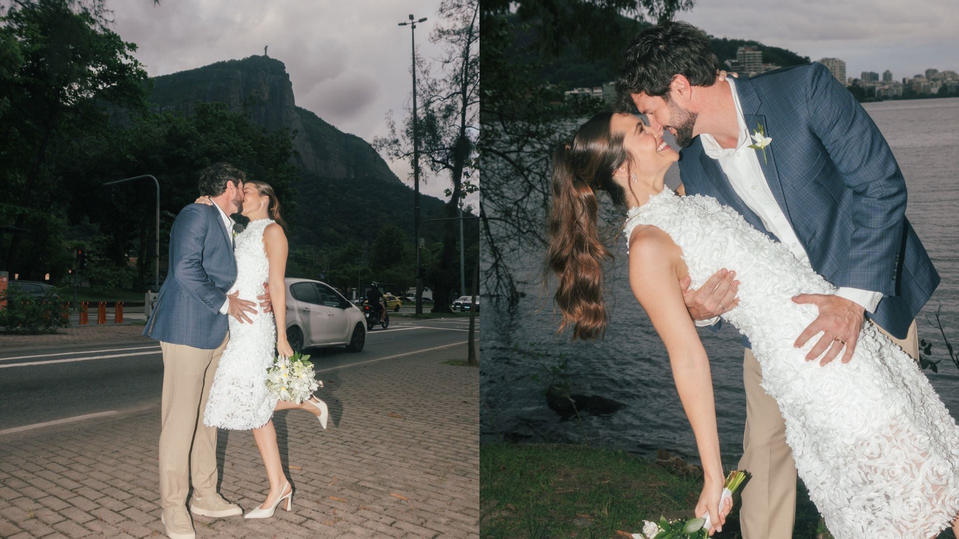 Juliana Paiva divide momentos especiais e compartilha cliques inéditos de sua cerimônia de casamento