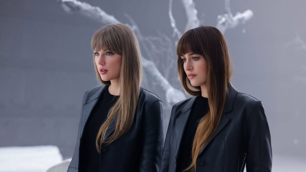 Taylor Swift e Dakota Johnson | Reprodução/Instagram/@taylorswift