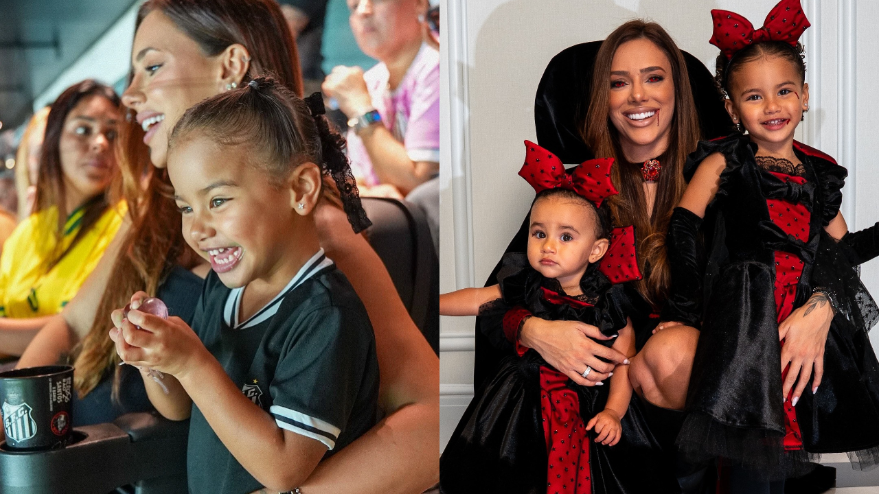 Mavie e Mel aparecem em novas fotos de Bruna Biancardi