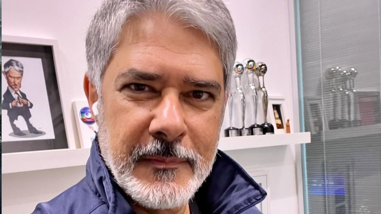 William Bonner exibe primeira tatuagem e ganha elogios nas redes sociais