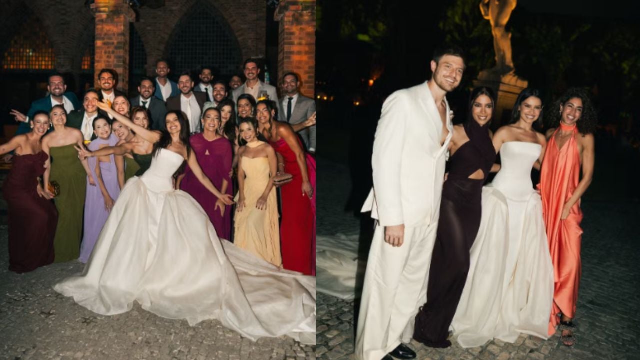 Juliette e Kaique Cerveny reúnem famosos em festa de casamento com shows de grandes artistas