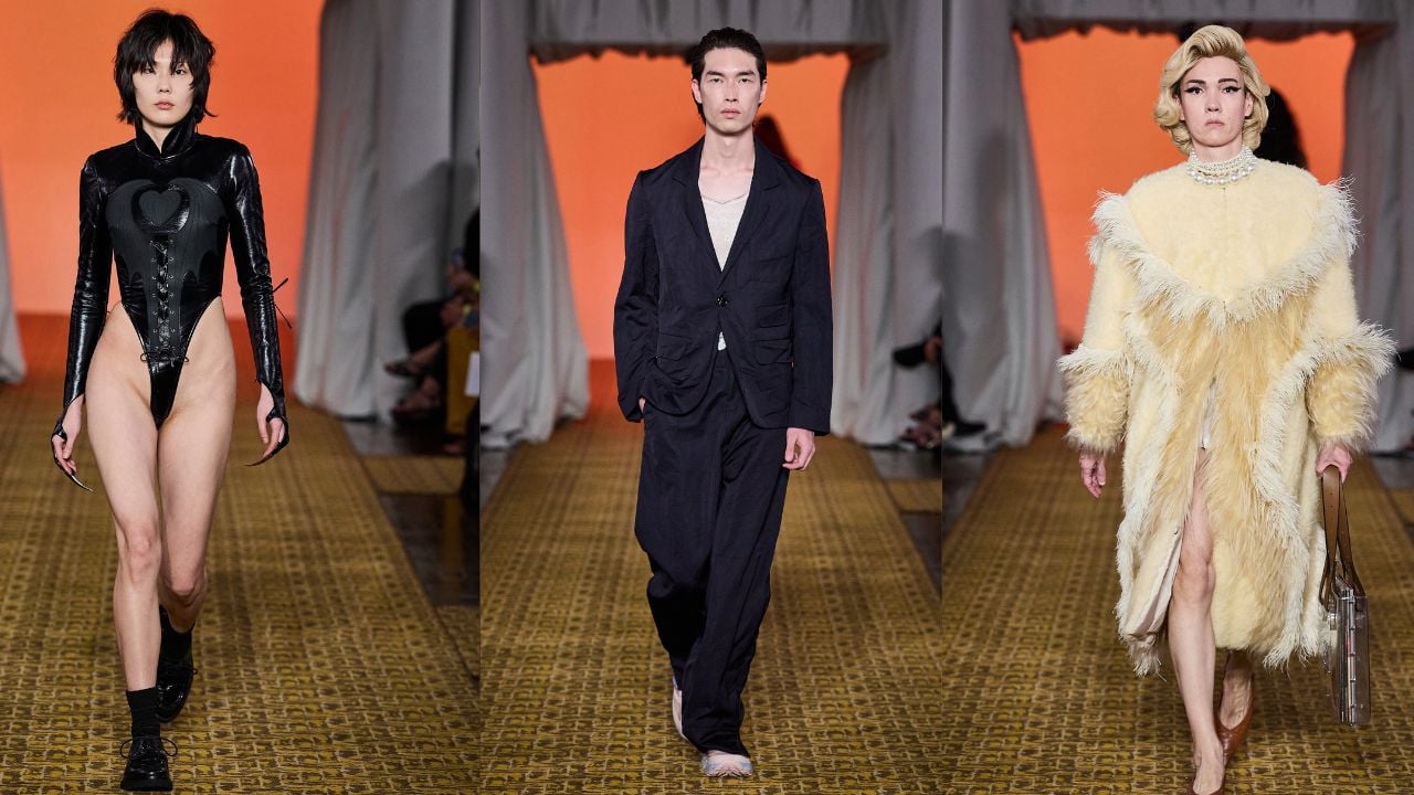 SPFW 2026: desfile de Alexandre Herchcovitch mistura romantismo, fetiche e transparência
