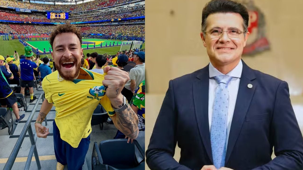Fred Bruno se pronuncia após ser atingido por disparo de deputado em balada