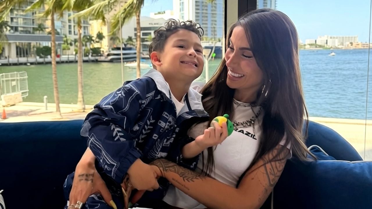 Bianca Andrade e o filho Chris I Reprodução/Instagram/@bianca