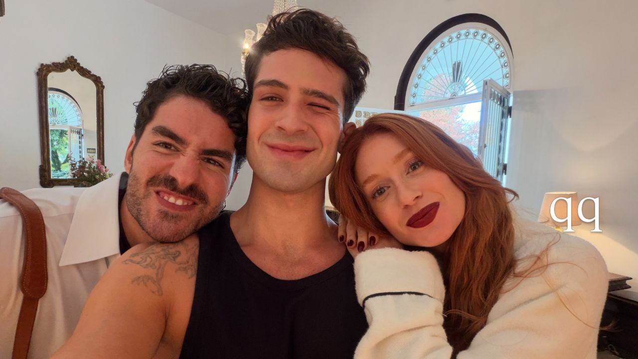 João Guilherme abre álbum dos bastidores de filme com Marina Ruy Barbosa