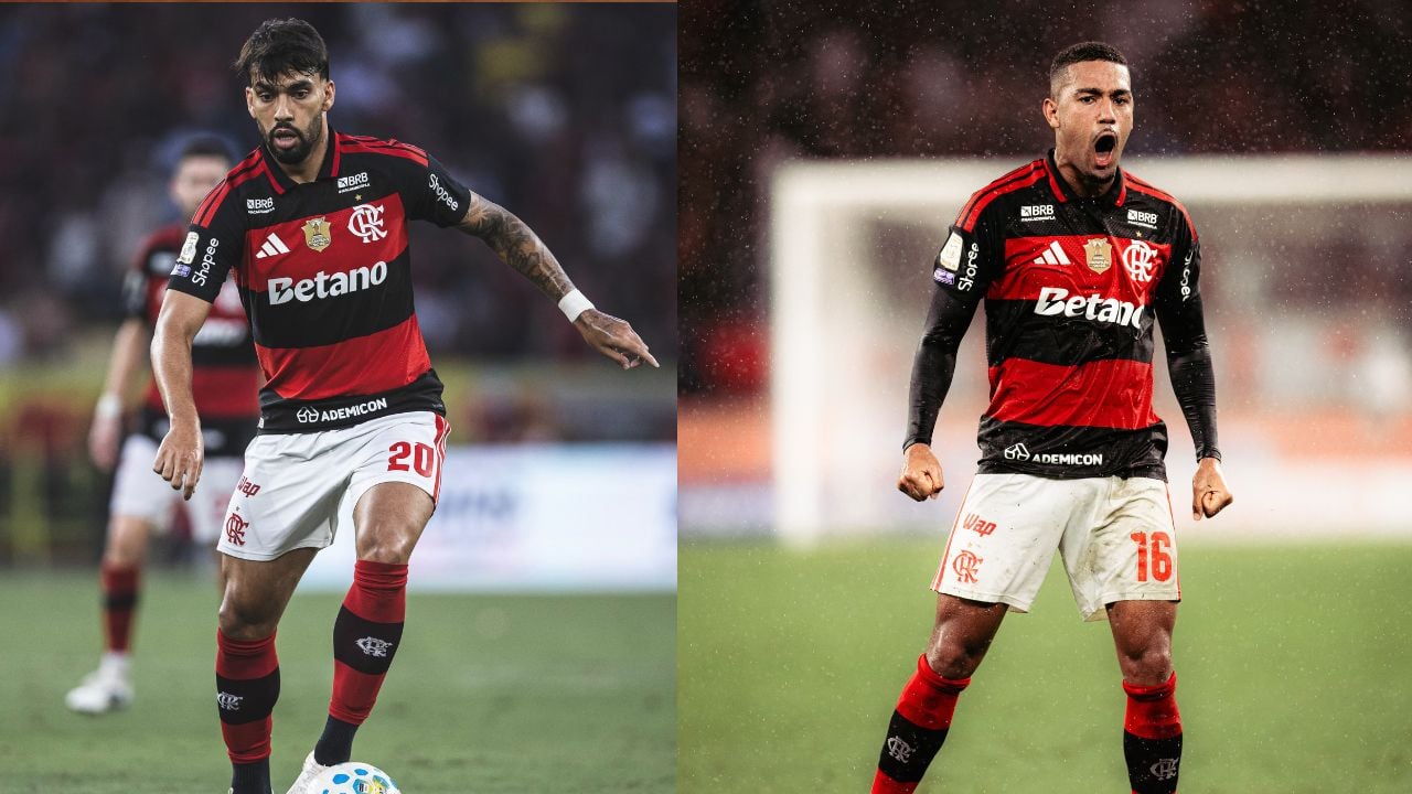 Lucas Paquetá e Samuel Lino I Reprodução/Instagram/@lucaspaqueta/@osamuellino
