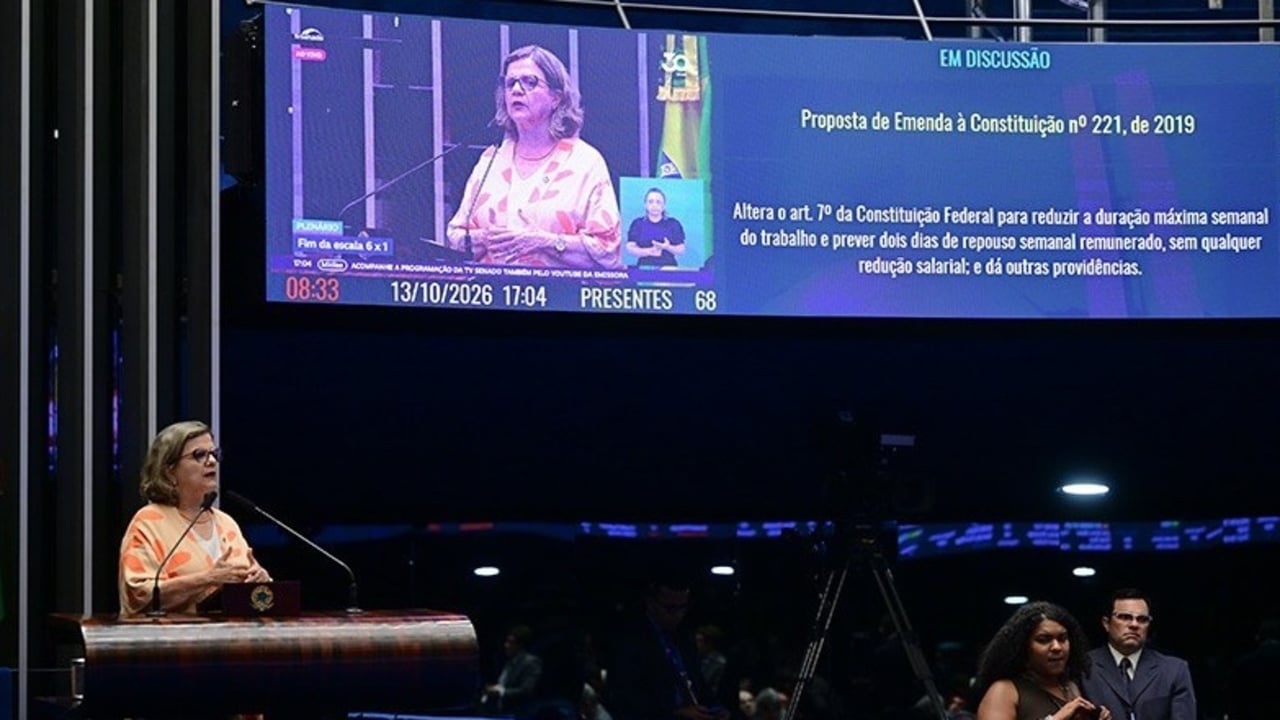 Votação do fim da escala 6x1 no Senado