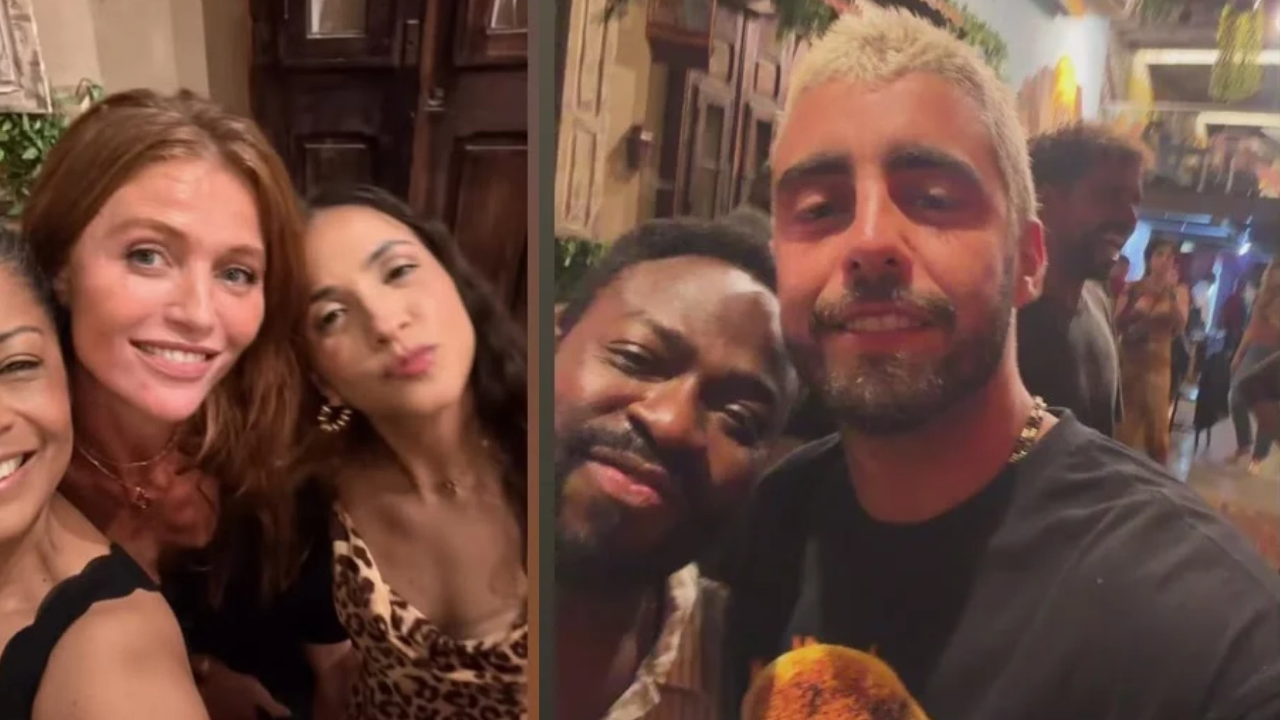 Pedro Scooby e Cintia Dicker curtem aniversário de Douglas Silva, e modelo se declara: “Foi maravilhoso”