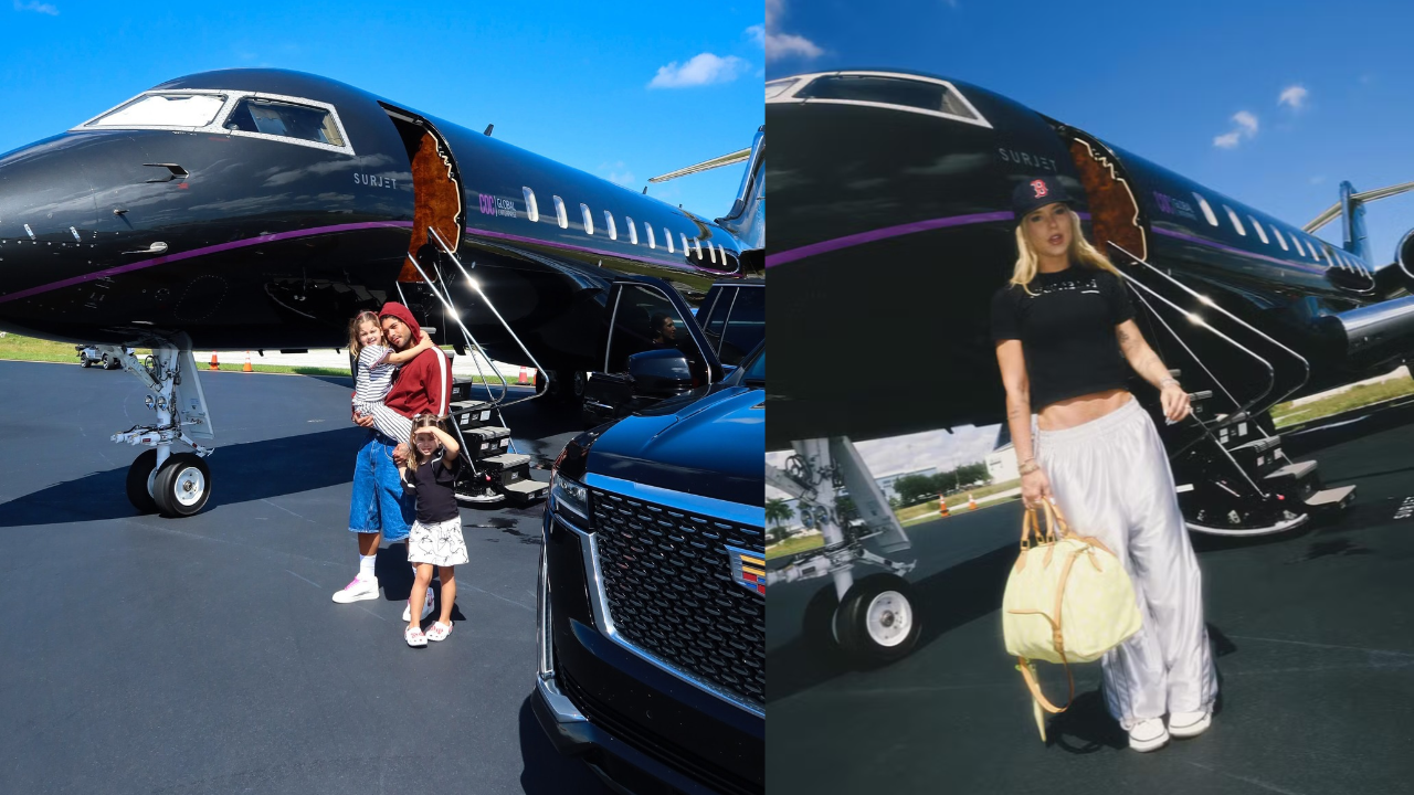 Após término com Vini Jr., Virginia Fonseca curte viagem em família com Zé Felipe e os filhos em Miami