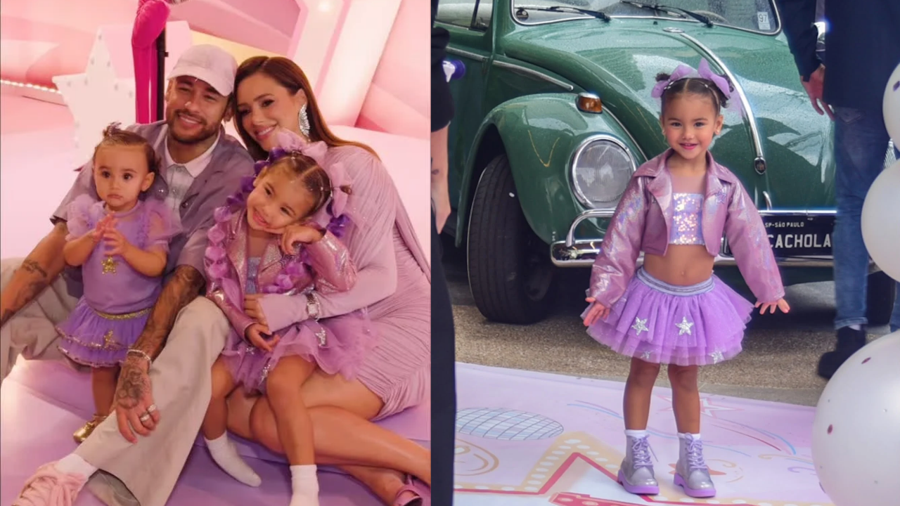 Mavie completa 3 anos e ganha festa de “Show de Talentos” organizada por Neymar e Bruna Biancardi
