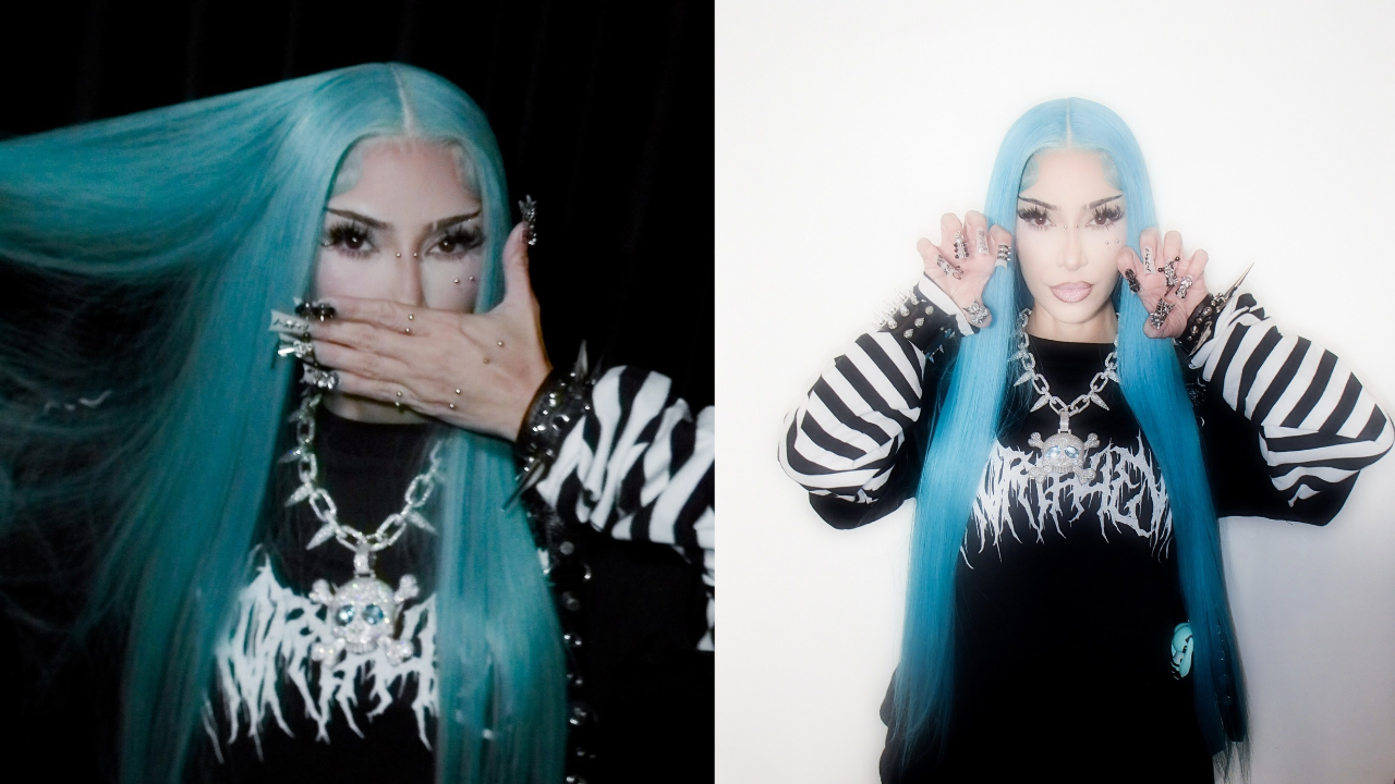 Kim Kardashian usa a filha como inspiração para fantasia de Halloween