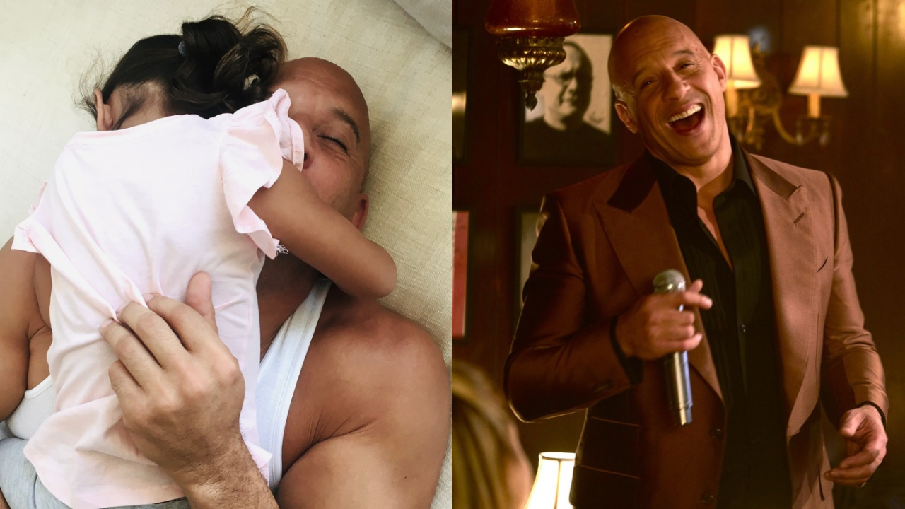 Vin Diesel emociona fãs ao mostrar foto rara com a filha caçula e se declarar: “O papel que me completa”