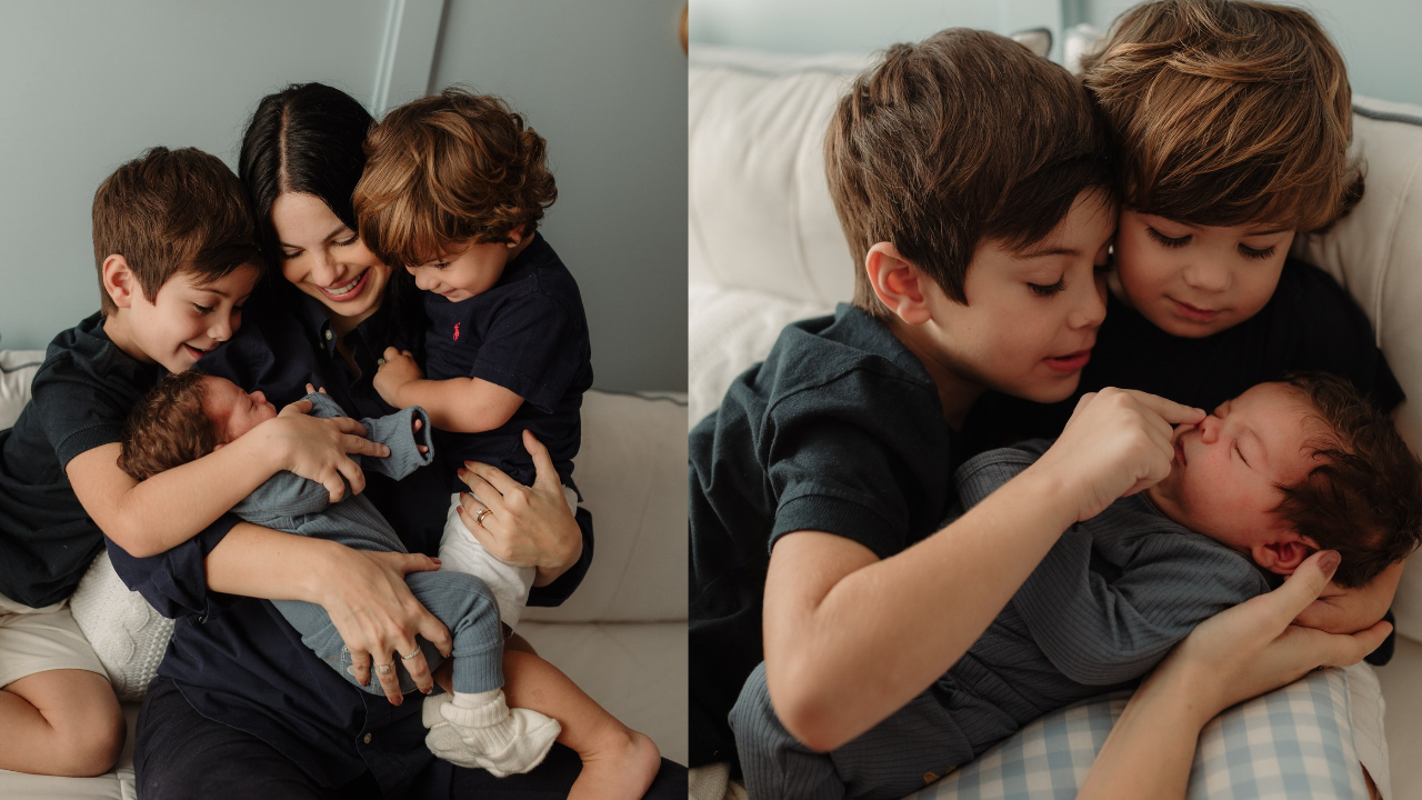 Sthefany Brito derrete corações ao compartilhar registros cheios de amor com os filhos