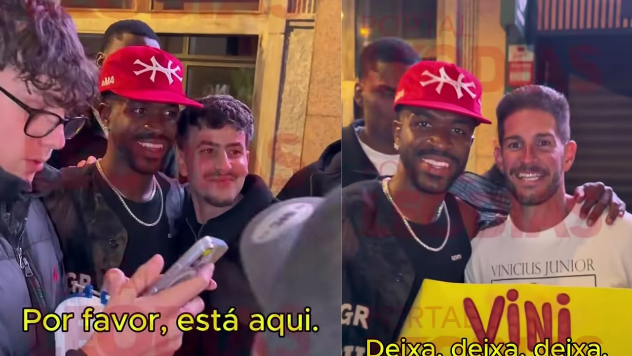 Após término com Virginia, Vini Jr. é visto em saída com companheiros do Real Madrid e mulheres