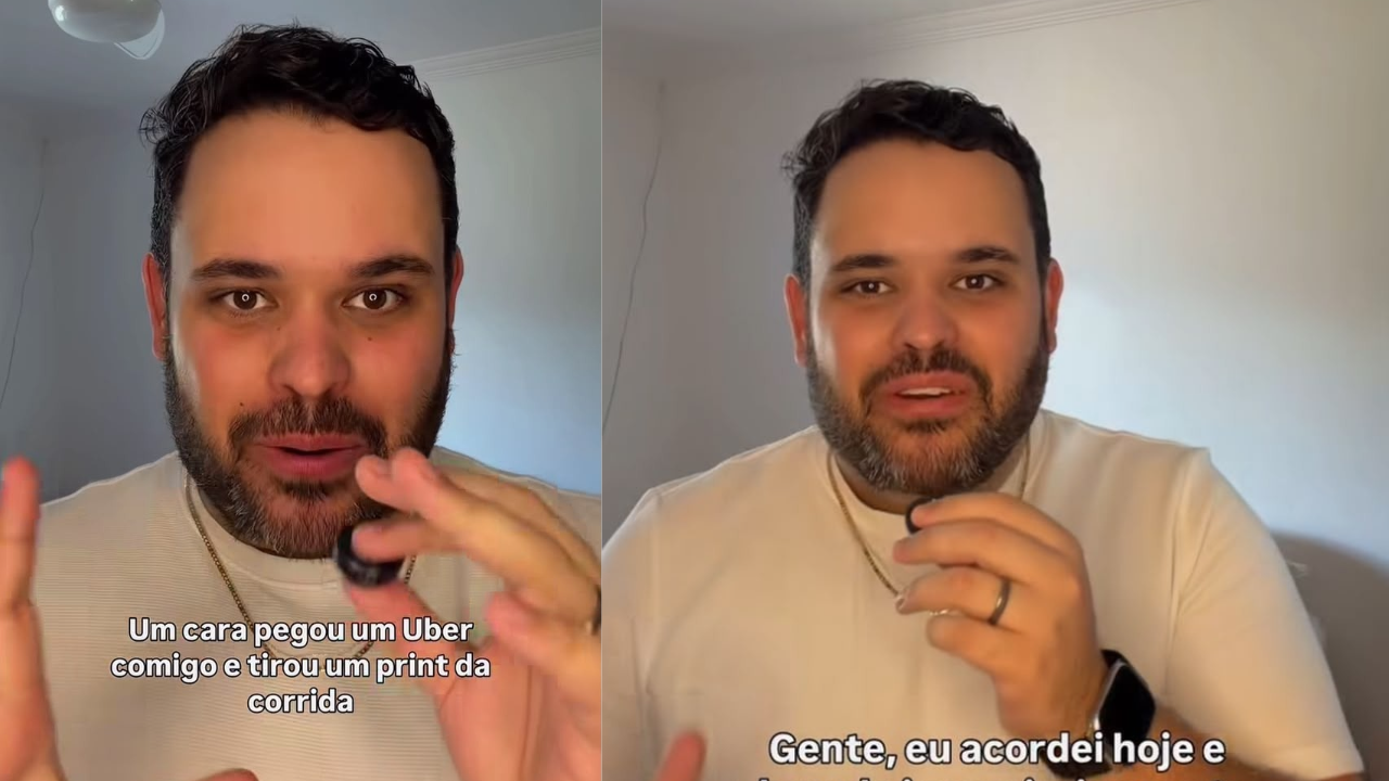 Ex-BBB Michel, que trabalha como motorista de aplicativo, desabafa após passageiro fazer chacota; vídeo