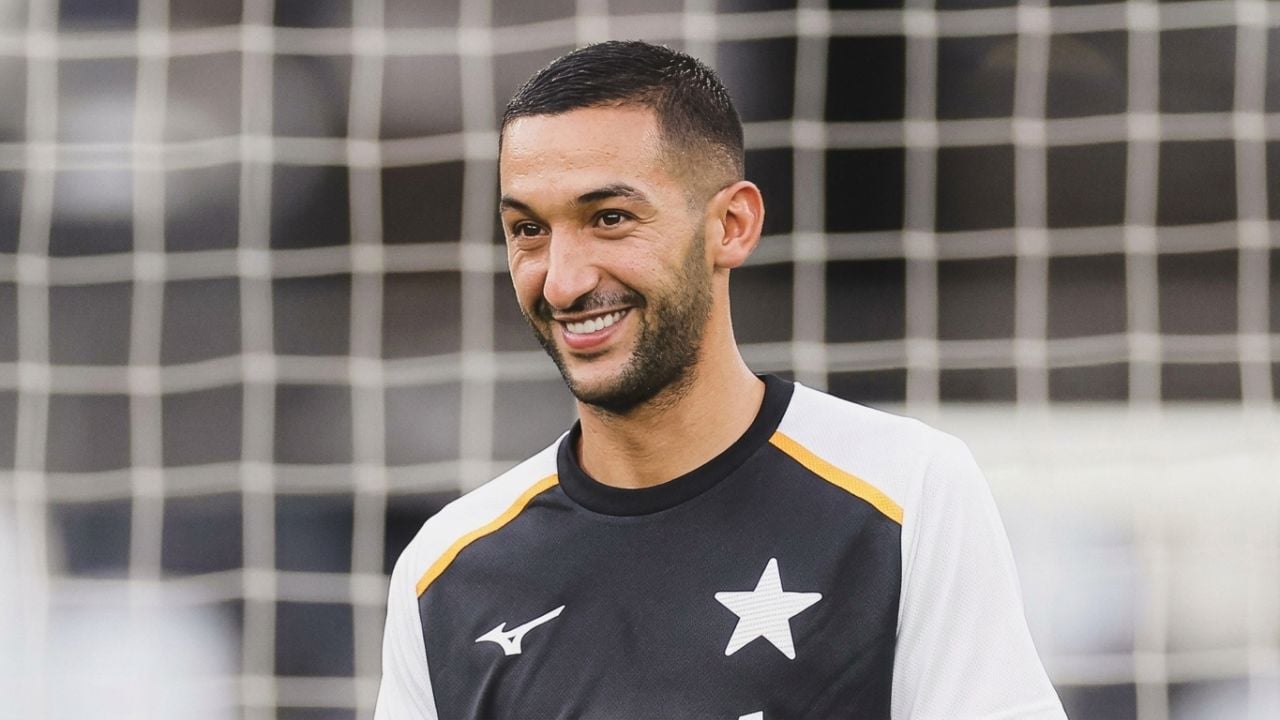 Ziyech é elogiado, mas busca melhor ritmo no Botafogo